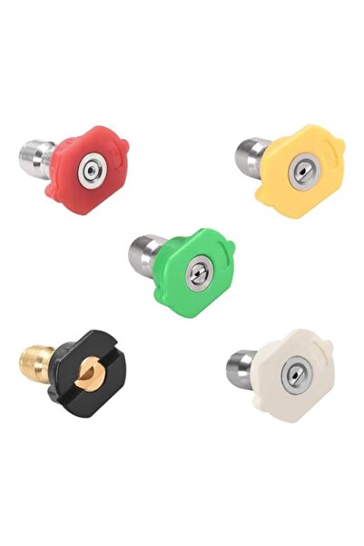 Generic Bukela Pressure Washer Spray Nozzle Tips, 1/4" Quick Connect, Multi-D...
