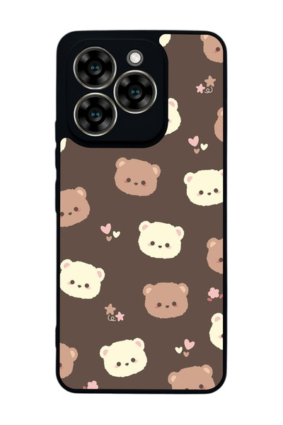 Reeder متوافق مع S919 مطبوع ، أسود غير لامع، سيليكون ناعم، واقي، غطاء ممتص لل...