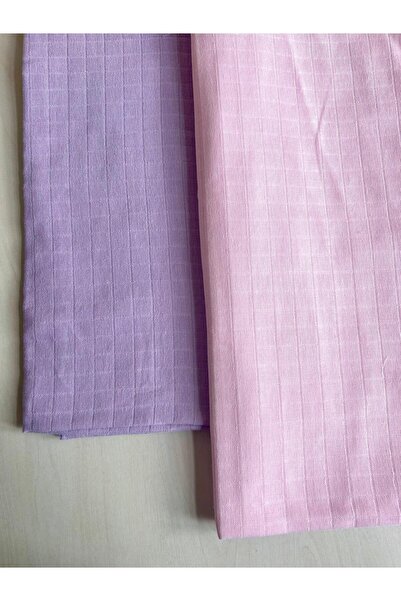 Sevza Kids Multi-Purpose 2-Piece Muslin Cover & Blanket, 100% Cotton Pure Collection Lilac Set