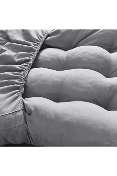 Generic Sun Lounger Cushion, Practical Chaise Lounge Cushion for Outdoor (Grey)