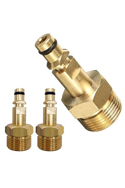 Generic 2Pcs High Pressure Washer Hose Adapter M22 Converter Fit for Karcher ...