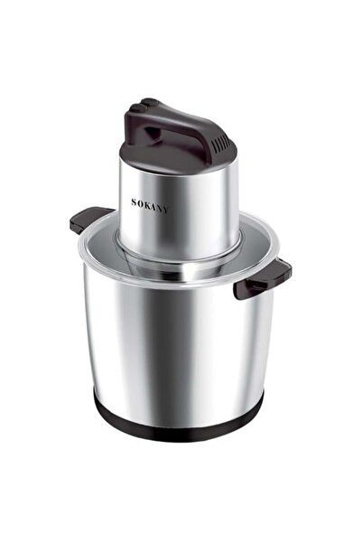 SOKANY مفرمة ومطحنة طعام كهربائية SK-666666، 2000 واط، 10 لتر، سرعتان، من الف...