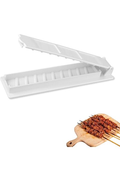 Generic Kebab Maker Machine, Manual Kabab Making Tool, Outdoor Make, Plastic ...