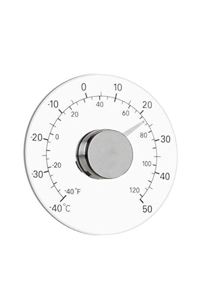 Generic TERRIFI Window Thermometer, No Battery Required, Transparent Dial, We...
