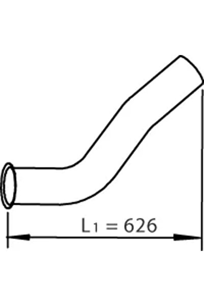 Dinex Racord Evacuare Fata Man Tga/Tgs 1/Tgx 1