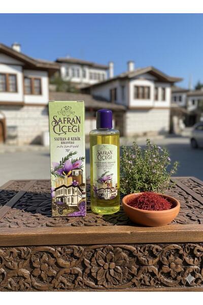 Safran Çiçeği Kolonyaları 200 ml Safran Çiçeği Safran Kekik Kolonyası