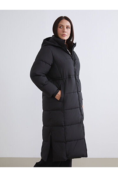 LC Waikiki Palton puf de damă cu glugă