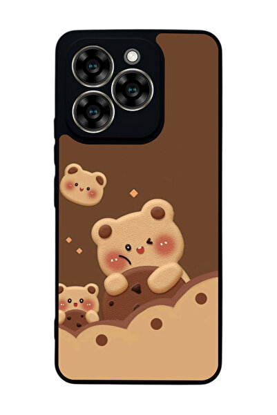 Reeder متوافق مع S919 مطبوع ، أسود غير لامع، سيليكون ناعم، واقي، غطاء ممتص لل...