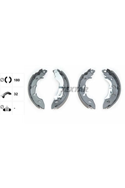 TEXTAR Set Saboti Frana Fiat 500/Panda Ford Ka 2003-2016
