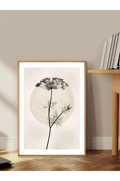 Tuba Decor Tablo dintr-o singură bucată cu rame din lemn pentru sufragerie, s...