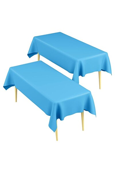 Generic 2 Pack Table Cloth, 54"x108" Disposable Plastic Table Clothes Cover R...
