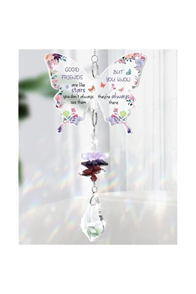 Generic Best Friend Birthday Gifts for Women, Crystal Suncatcher Window Hangi...