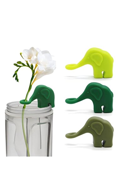 Generic Bukela 3 PCS Elephant Shaped Plant Propagation Support Stakes Cute Pl...