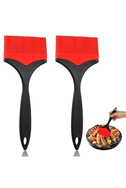 Generic YelaJoy Silicone Basting Pastry Brush,2pcs 3.94''Extra Wide Basting P...