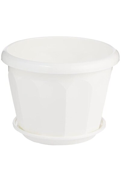 Generic أصيص زهور بلاستيكي سداسي الشكل من كوزموبلاست