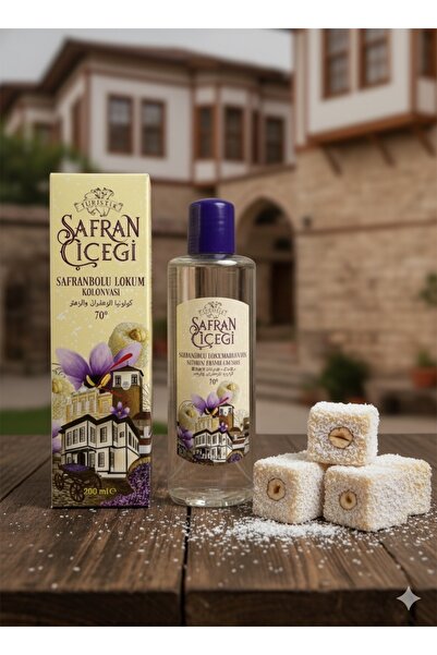 Safran Çiçeği Kolonyaları 200 ml Safranbolu Lokum Kolonyası