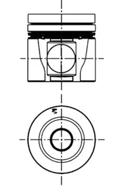 Kolbenschmidt Piston Deutz-Fahr Agrotron 10 Renault Trucks Midlum/Premium 2