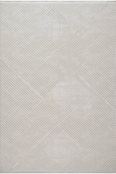 aren.HALI Powick Modern Krem Akrilik Makine Halısı