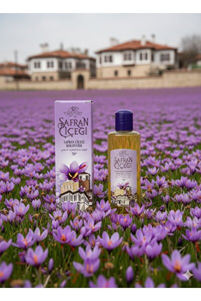 Safran Çiçeği Kolonyaları 200 ml Safran Çiçeği Safran Kolonyası Nostalji