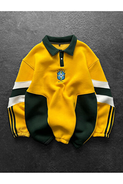 Butik ROSS BRASİL 3 İPLİK ŞARDONLU SWEATSHİRT