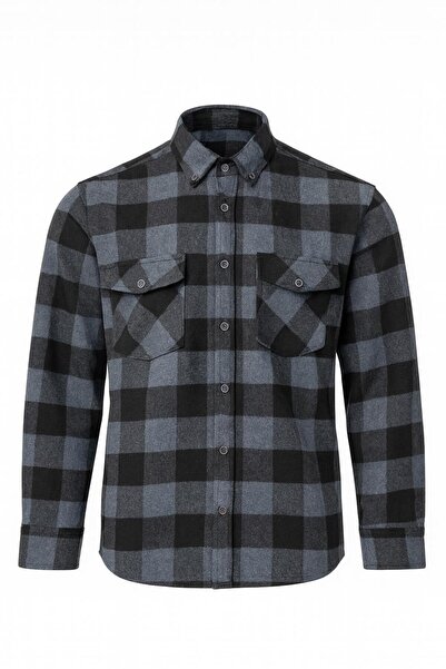 FABİO CASSANİ Erkek Kışlık HAKİKİ Oduncu Gömleği