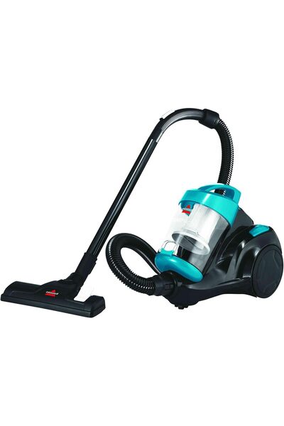 Bissell Zing 1500W Compact Canister Vacuum Cleaner (Black & Sky Blue)