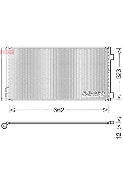DENSO Condensator Climatizare Mini Mini