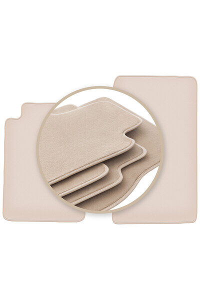 Other Covorașe bej PREMIUM pentru: Mercedes SLK R170 cabrio 1996-2004