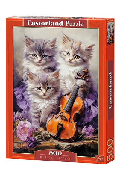 Castorland Puzzle 500 piese Pisicuțe muzicale 053988