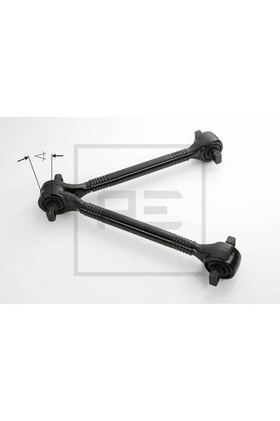 PE AUTOMOTIVE Brat Suspensie Roata Mercedes-Benz Actros MP2 / MP3