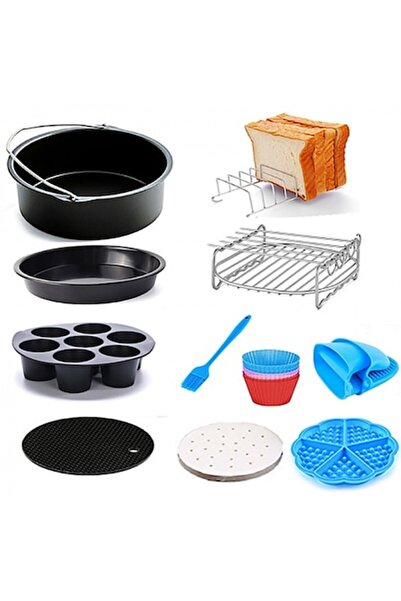 Zilan Set of 11 ZLN8023 accessories for air fryer, diameter 19 cm