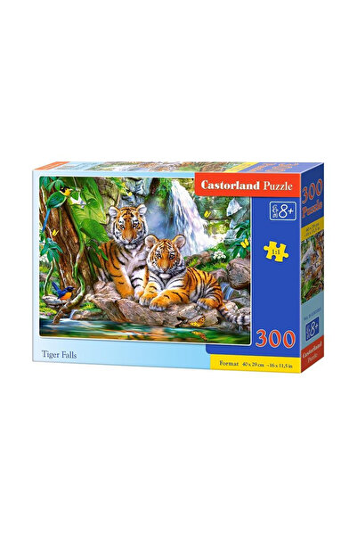 Castorland Puzzle 300 pieces Tigers at the Waterfall 30385
