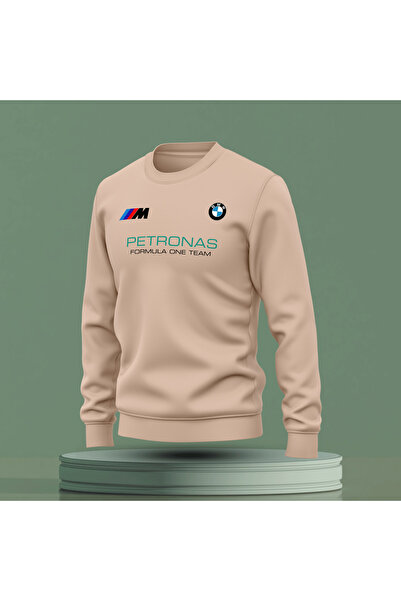Bulvar Lee Crew Neck Bmw, Petronas Printed Winter Sweatshirt / Car