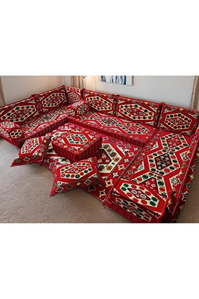 Kırmızı Yörük takımı (süngerli) 19parça