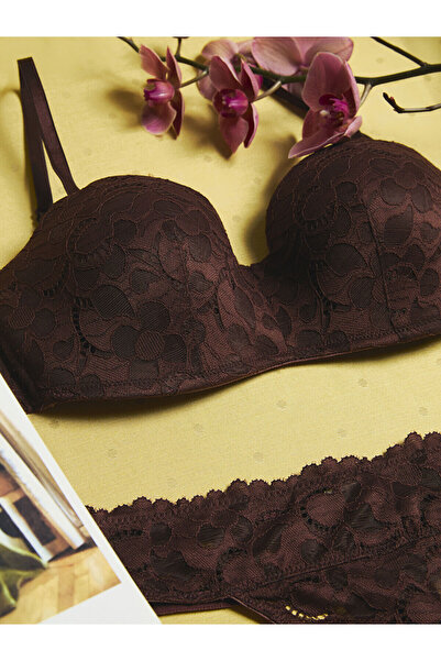 LC Waikiki Underwire Unpadded Lace Strapless Bra