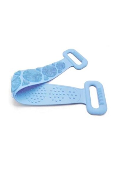 Tiessa Curea pentru igiena corpului - masaj și exfoliere 2 în 1, silicon, alb...