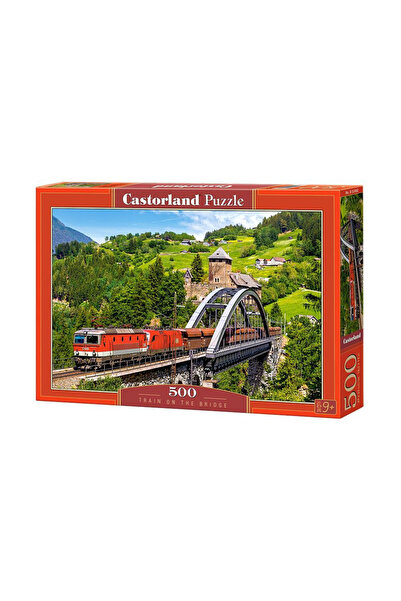 Castorland Puzzle 500 pieces Train on Bridge 52462