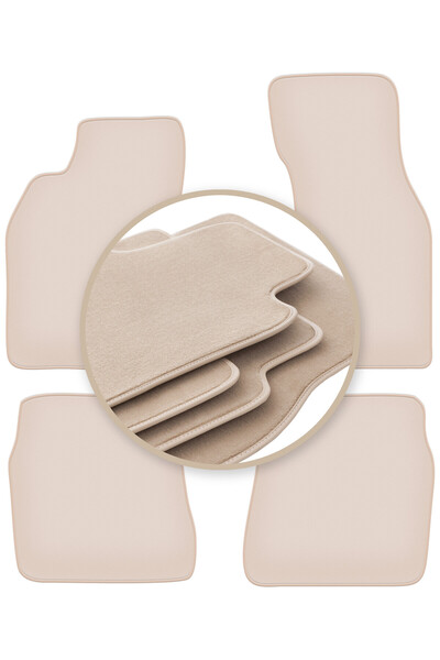 Other Covorașe auto PREMIUM bej pentru: Audi A6 C5 4.2L sedan, break, avant 1997-2004