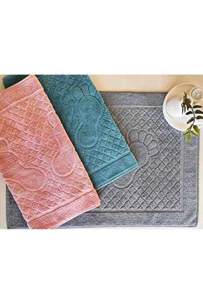 metin tekstil Набір з 3 бавовняних рушників для ніг 50x80, 100% бавовна