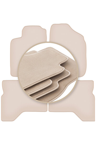 Other Covorașe auto PREMIUM bej pentru: Mitsubishi Pajero Sport I SUV 1996-2008