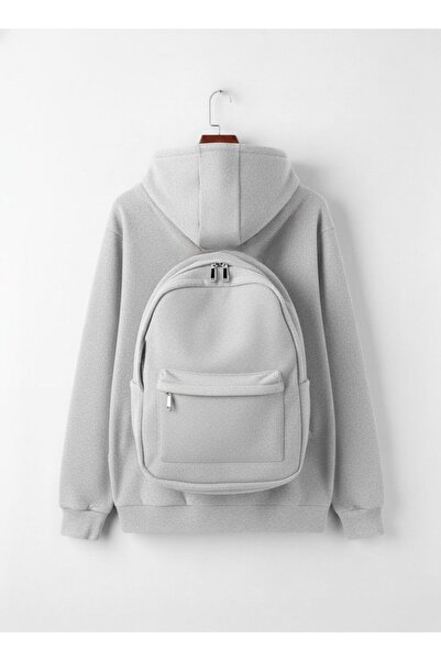 legends butik Unisex 3 Thread Self-Bagging K Hooded Sweatshirt