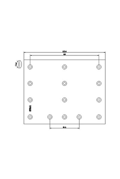 TEXTAR Set Garnituri De Frictiune Frana Tambur Volvo F12/FH12/FM10