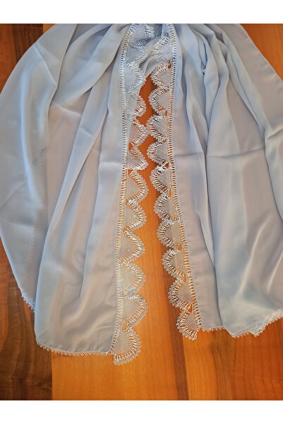 yörük tuhafiye Handcrafted Needlework Prayer Shawl, Mevlüt Shawl, Gray Color, Handmade Dowry Embroidered Writing Hoop