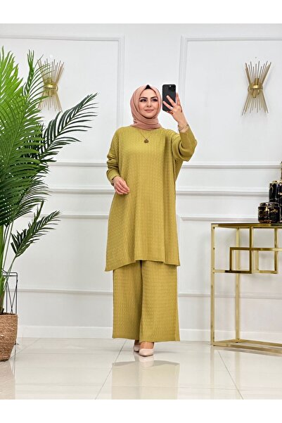 Valens Butik Battal Size Double Tunic Pants Set