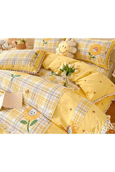 Dercasa 4-piece bedding set (bedsheet, duvet cover, 2 pillowcases)