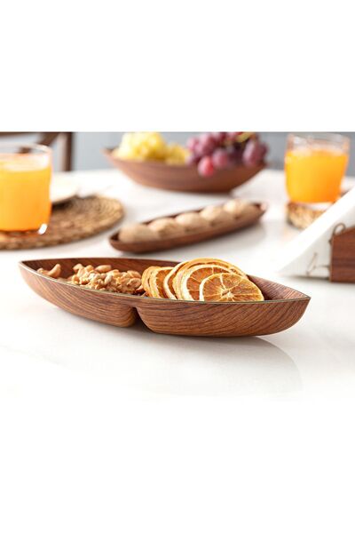 Madame Coco Avignon Two Compartment Snack Bowl