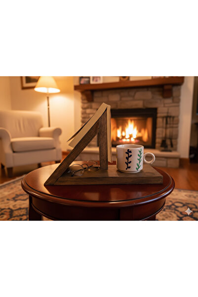 Akinsc Mobilya Dekorasyon Modern Üçgen Tasarım Kitap Standı