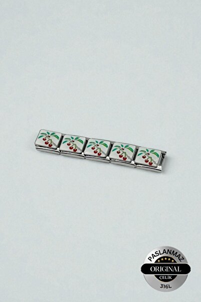 Lynare Italian Charm Bracelet Charm Cherry Model 1 Piece