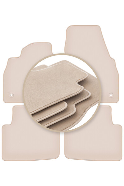 Other Covorașe bej PREMIUM pentru: Skoda Scala hatchback 2019-