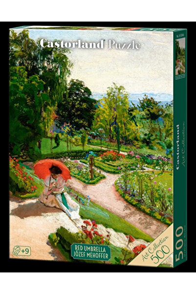 Castorland Puzzle 500 pieces Red Umbrella, Józef Mehoffer Art Collection 54046